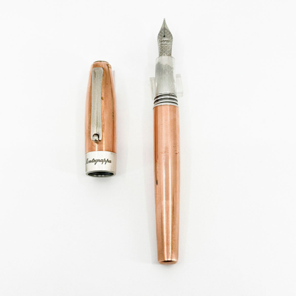 Montegrappa Copper Mule Fountain Pen-Medium Stainless Steel Nib