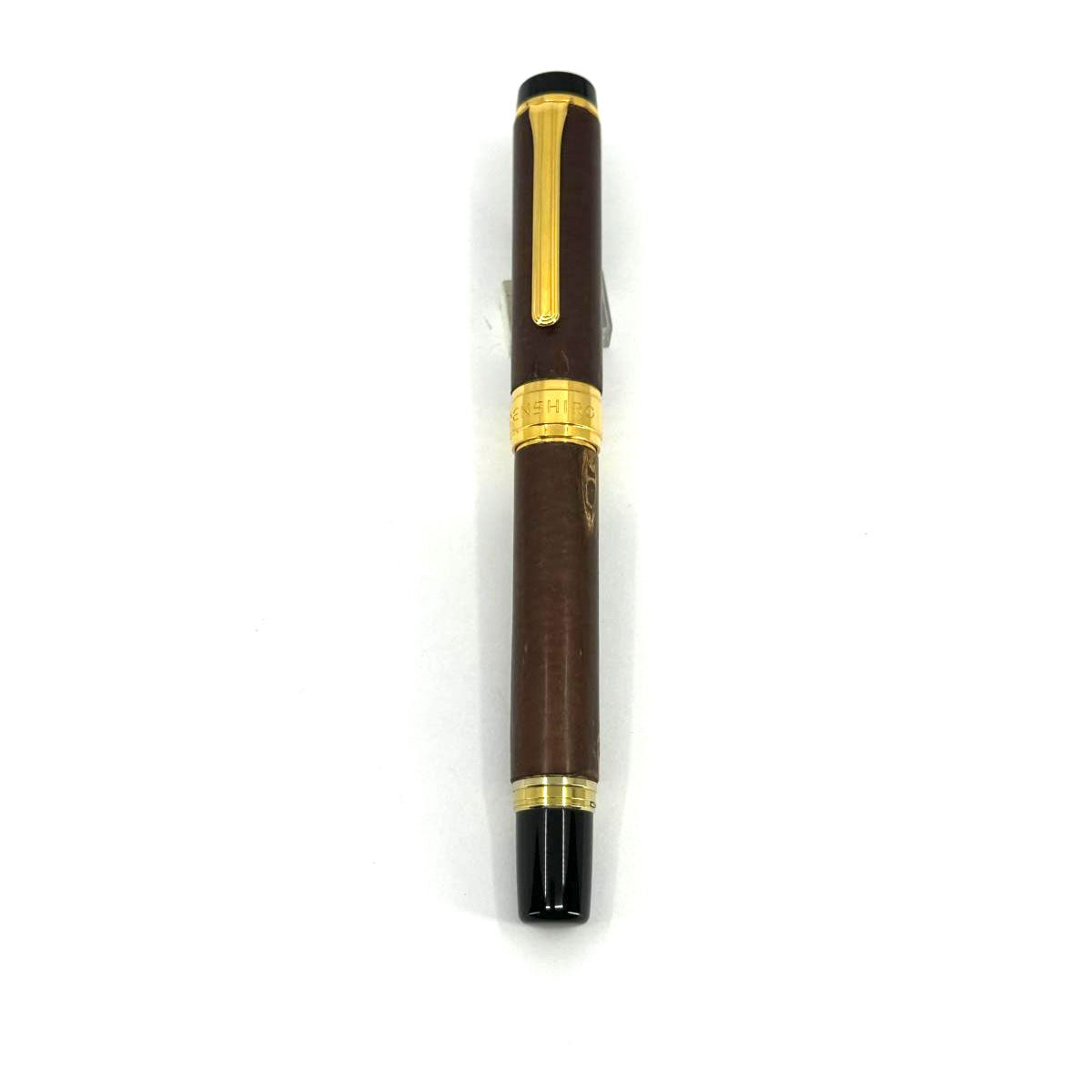 Sailor Kabazaiku Denshiro Cherry Wood Bark Fountain Pen - Medium/Fine 21kt Gold Nib