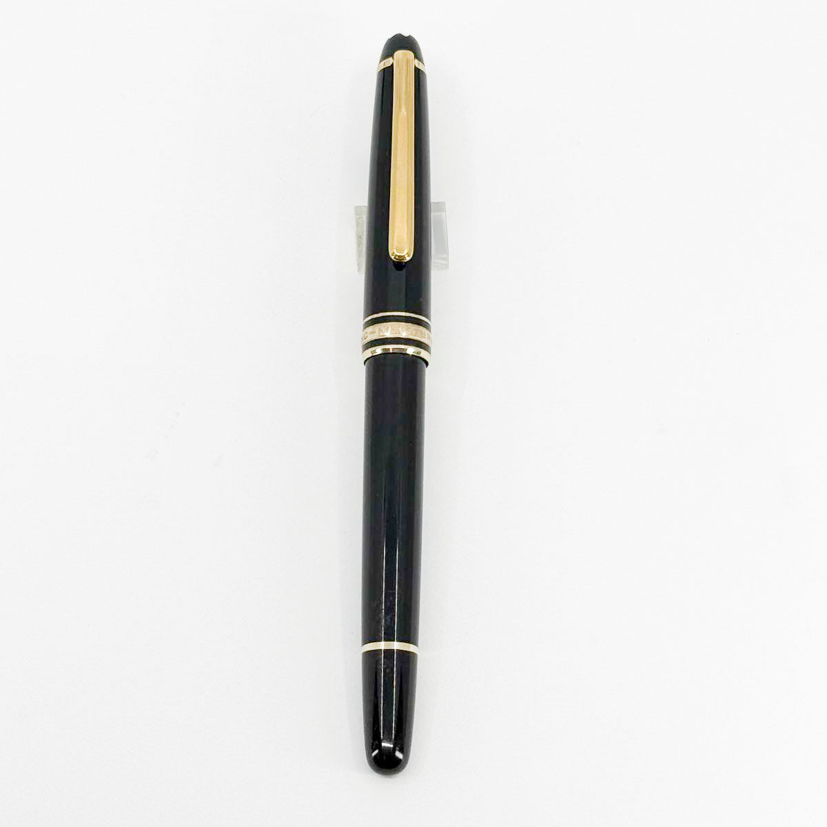 Montblanc Classique #144 Black Resin Fountain Pen- Medium 14kt Gold Nib