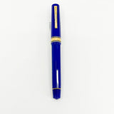 OMAS Milord Paragon Royal Blue Fountain Pen  - Broad 18kt Gold Nib