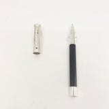 Graf Von Faber Castell Black Resin Guilloche Rollerball