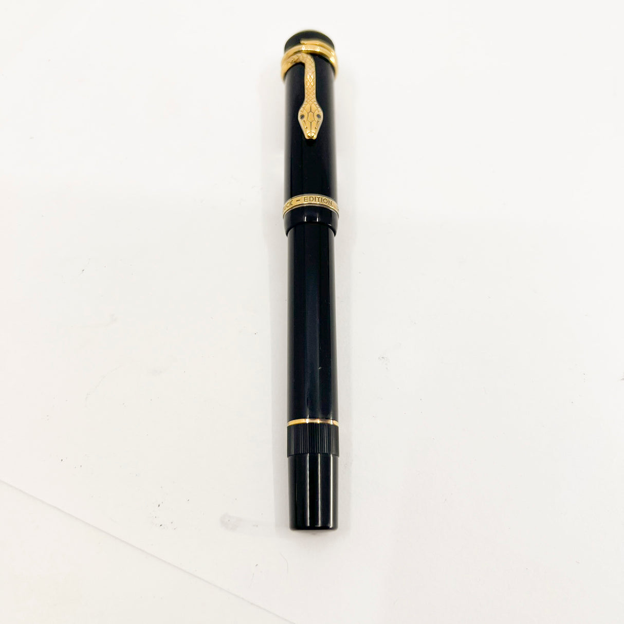 Montblanc Agatha Christie Vermeil (Gold Plating Over Sterling Silver) Limited Edition Fountain -Medium 18 Kt Gold Nib Pen                                        - Medium 18kt Gold Nib (Copy)
