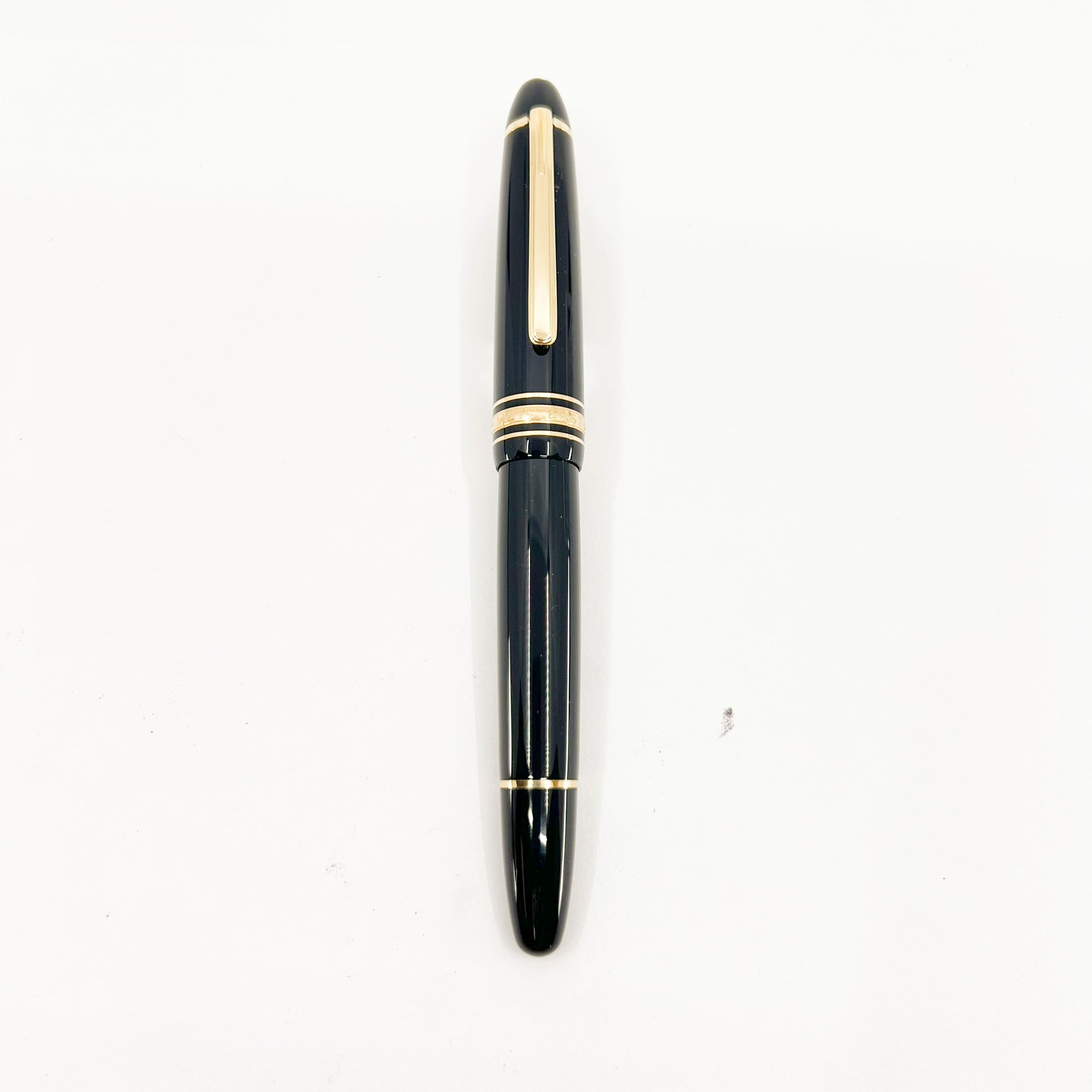 Montblanc Black Resin Meisterstuck #146 LeGrand Fountain Pen