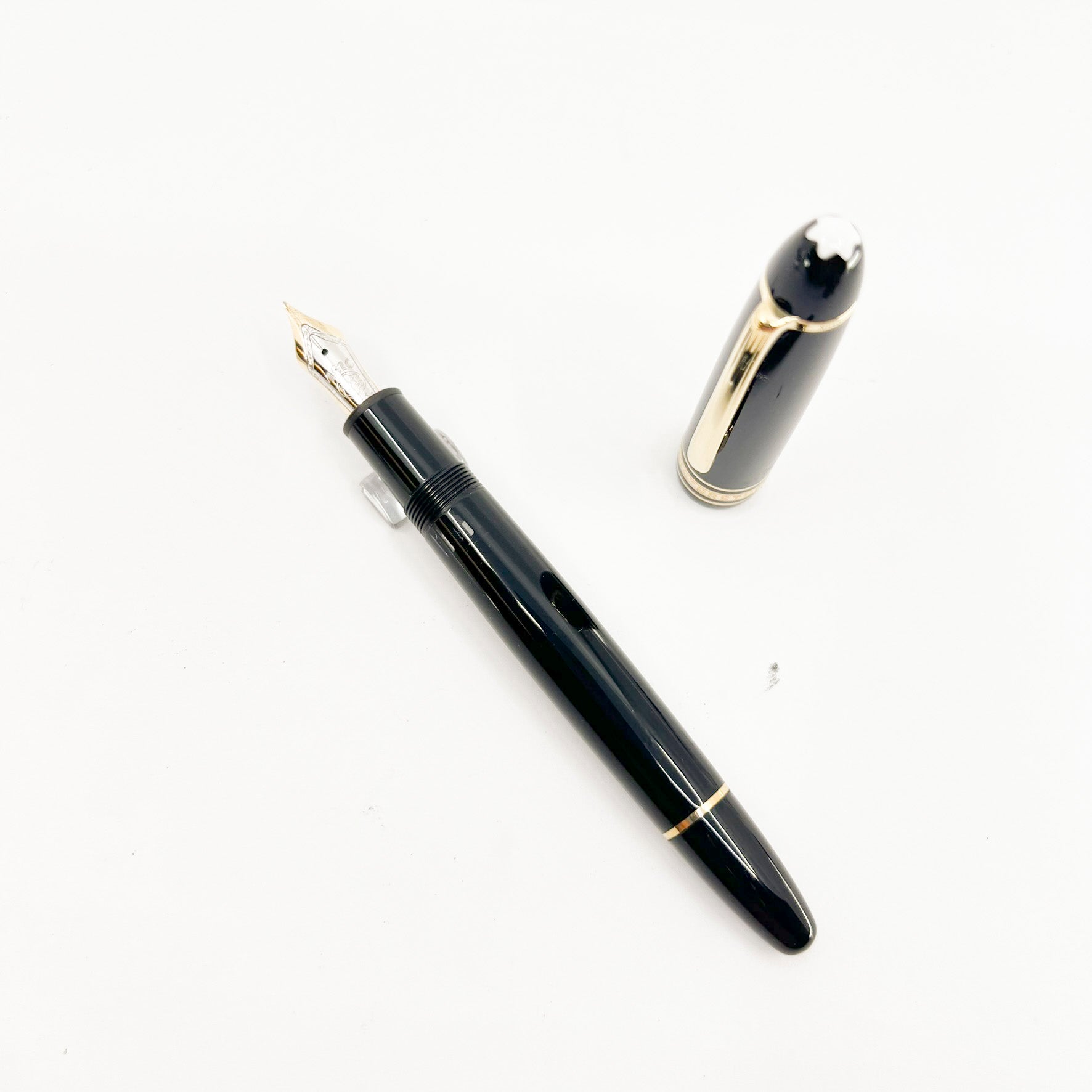 Montblanc Black Resin Meisterstuck #146 LeGrand Fountain Pen