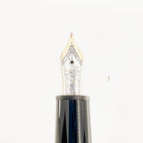 Montblanc Black Resin Meisterstuck #146 LeGrand Fountain Pen - Semi-Flex Medium 14kt Gold  Nib