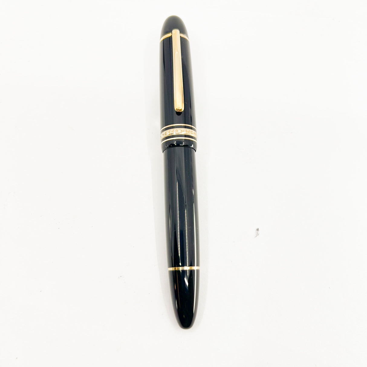 Montblanc Meisterstuck Black Resin #149 (Largest) Fountain Pen - Flexible Fine 18kt Gold Nib