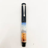 Bexley Russian Hand-Painted Lacquer Art Fountain Pen - Ottoman Empire Turkey  - Circa 2001
