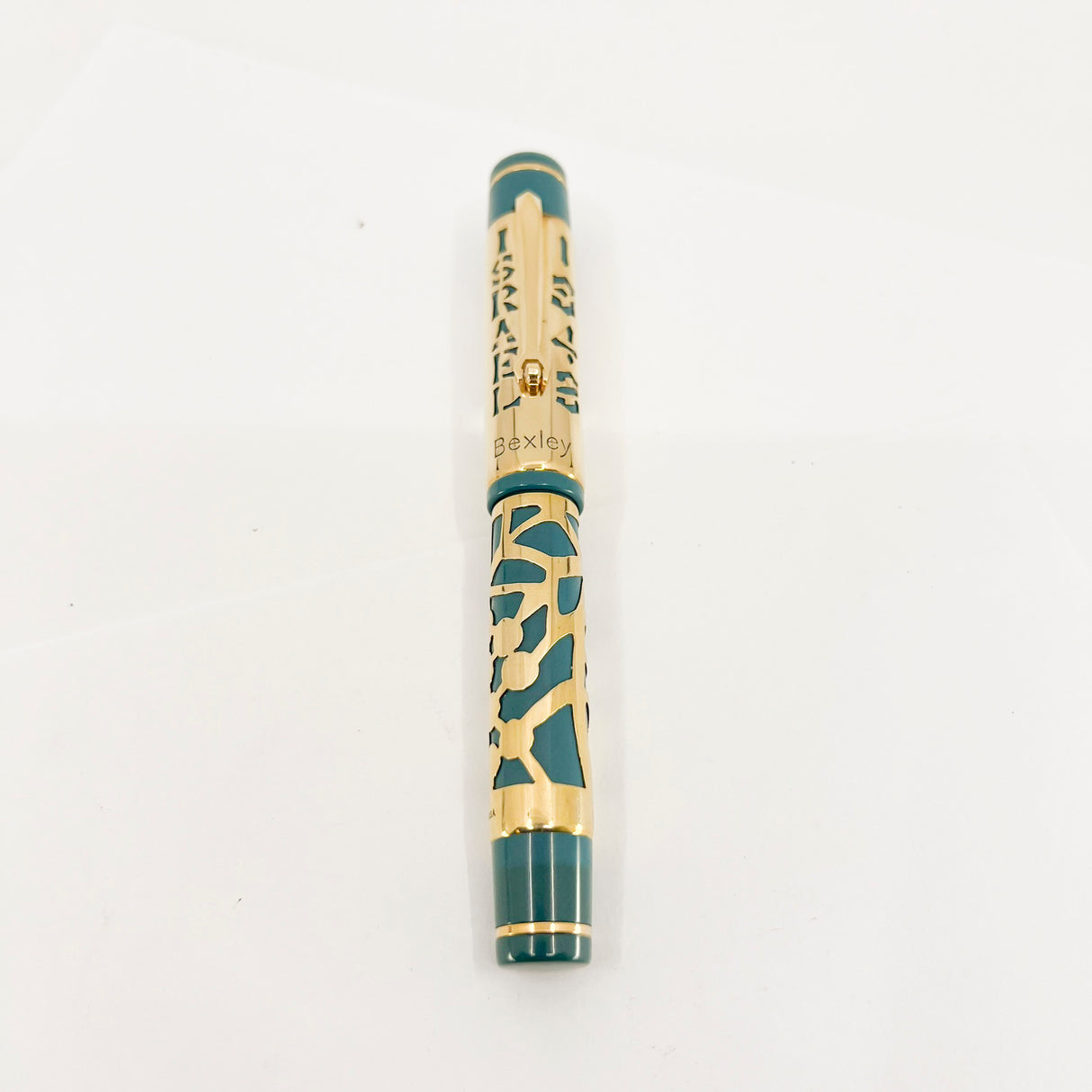 Bexley Decoband Israel 50th Jubilee Anniversary Solid 14K Gold Overlay Limited Edition - 1998