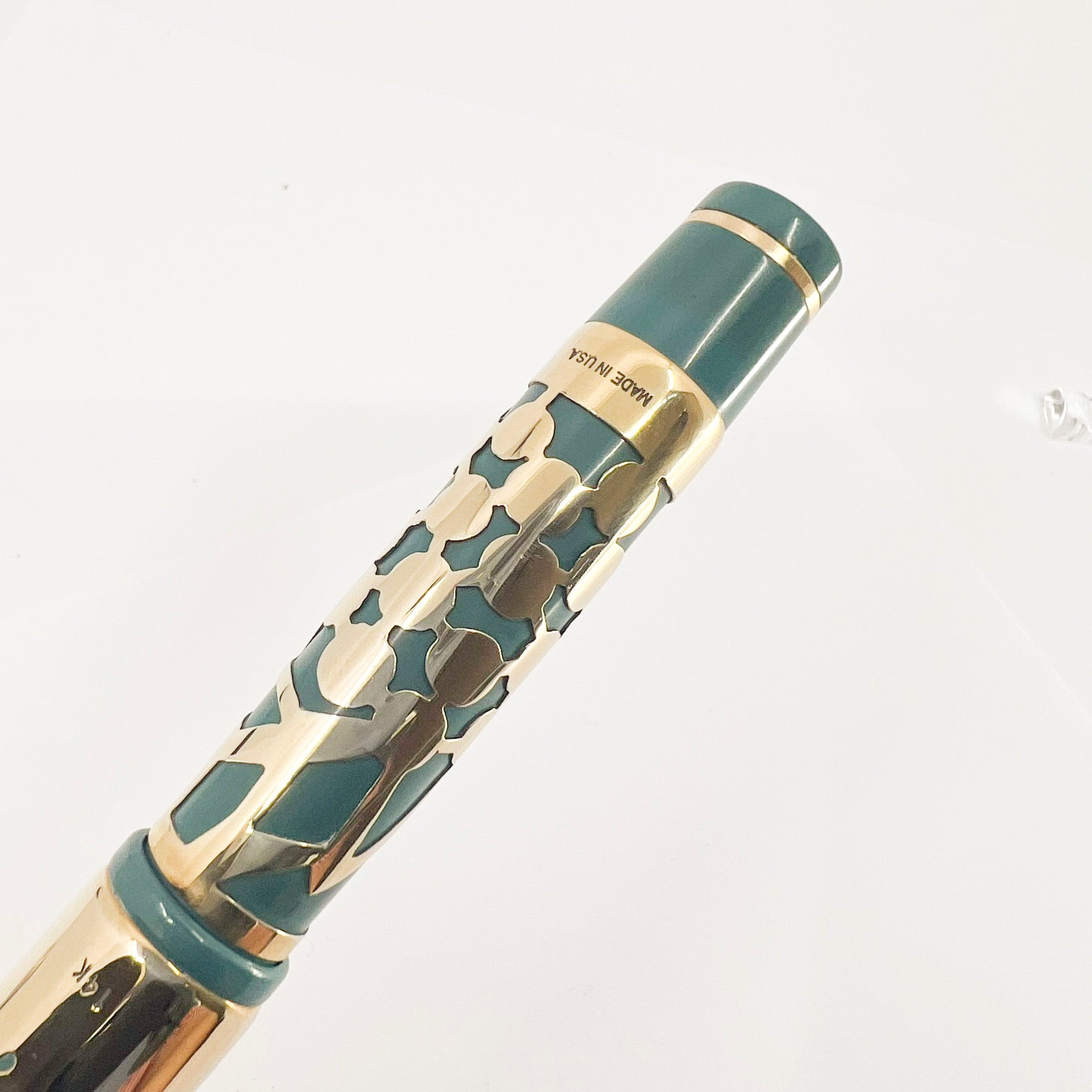 BEXLEY万年筆/ベクスリー/ベクスレイ/マーブル模様 /錦鯉/18K 750 Bexley Blue Deluxe Limited Edition - PacificPenWorks.com