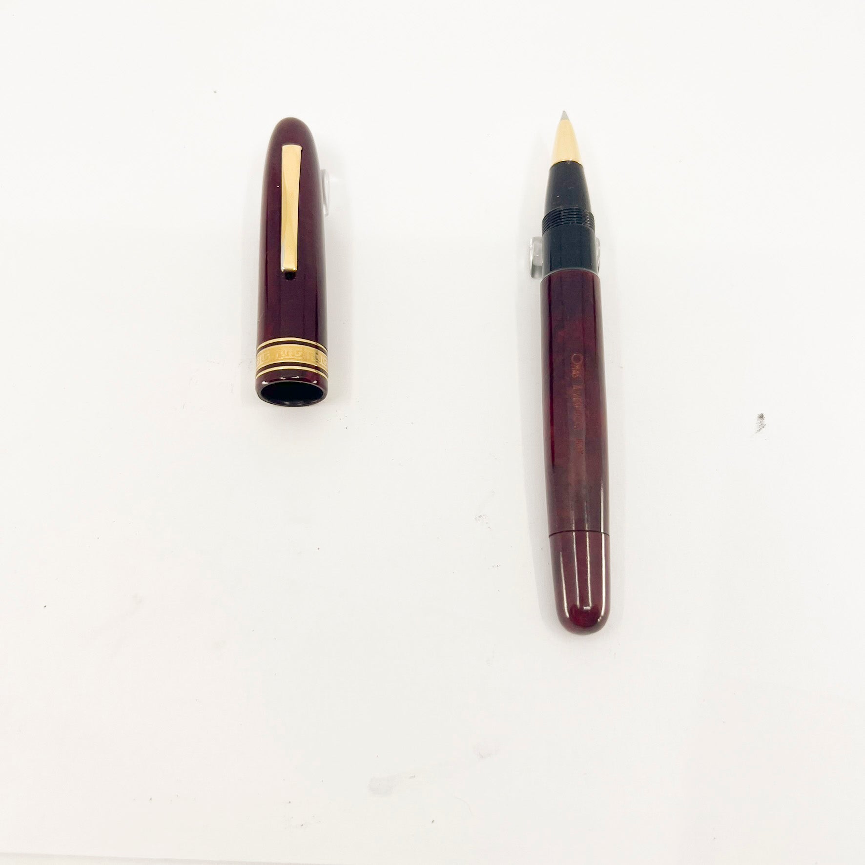 OMAS Briarwood Amerigo Vespucci Rollerball – Fountain Pen Hospital