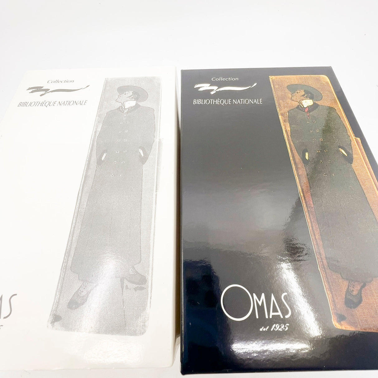 OMAS Ivory Vegetal Resin Bibliotheque Nationale Fountain Pen - Medium 18kt Gold Nib