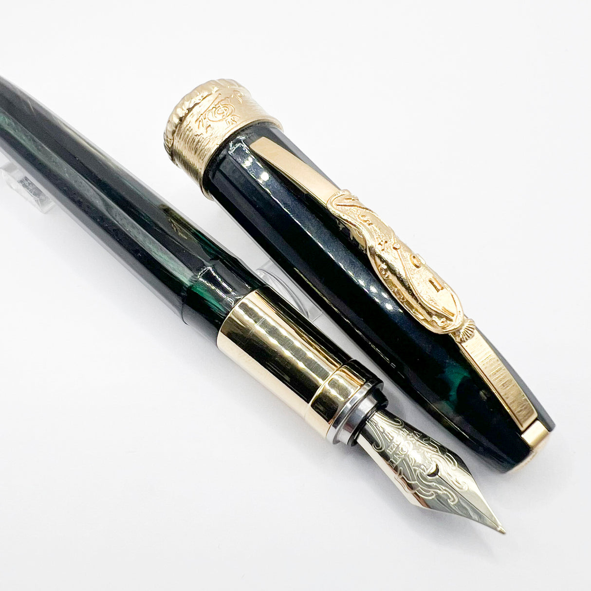 Visconti Salvador Dali Dance of Time Fountain Pen -  Medium Gold-Plated Nib