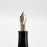 Early Nakaya Briarwood Fountain Pen - Fine 14kt Gold Elastic Nib