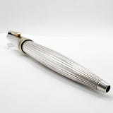 Montblanc Sterling Silver Pinstriped Classique Ballpoint Pen