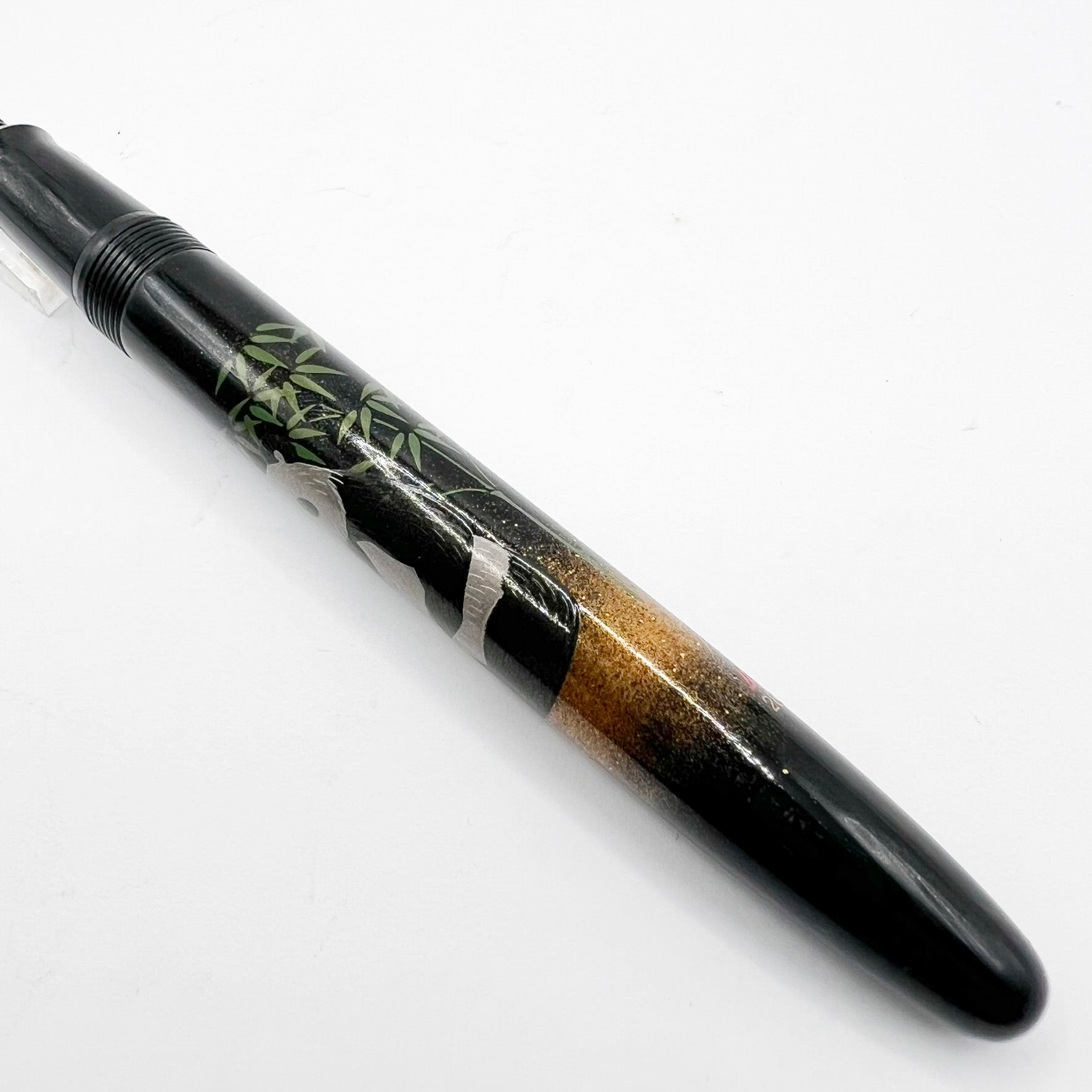 Namiki Yukari Panda Limited Edition Maki-e Fountain Pen - Broad