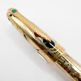 S.T. DuPont Pharoah Limited Edition Fountain Pen - Medium 18kt Gold Nib - MINT - EXQUISITE!