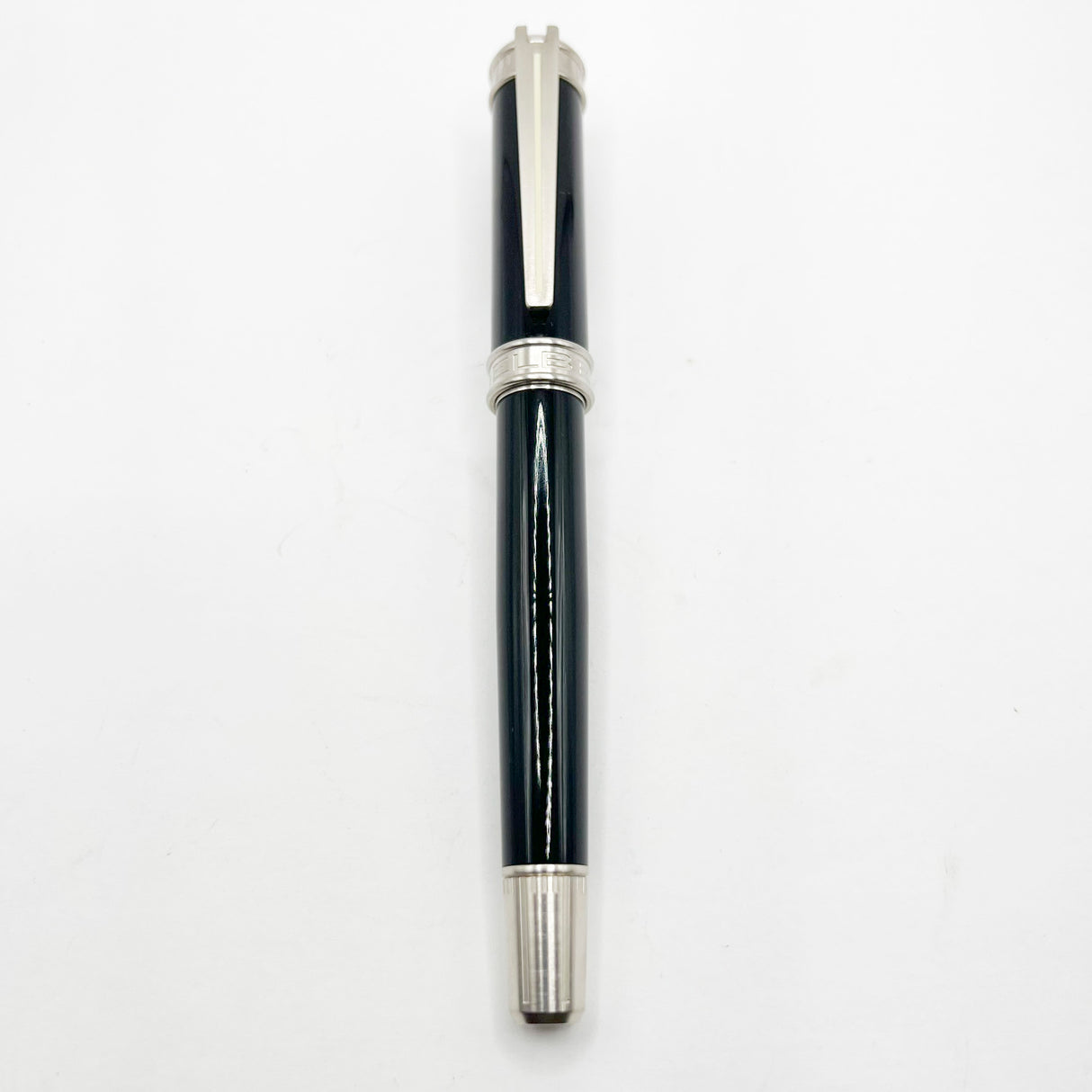 Edelberg (Swiss) Tachys Large Fountain Pen - Semi-Flexible Titanium Fine Nib