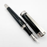 Edelberg (Swiss) Tachys Large Fountain Pen - Semi-Flexible Titanium Fine Nib