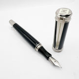 Edelberg (Swiss) Tachys Large Fountain Pen - Semi-Flexible Titanium Fine Nib