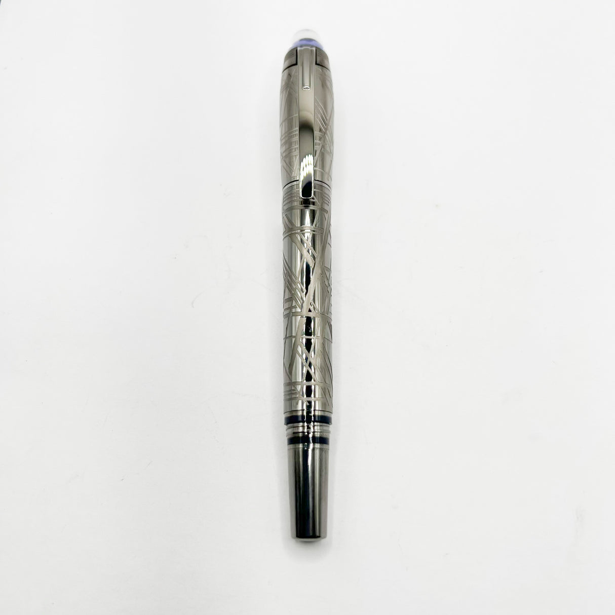 Montblanc Starwalker Space Blue Metal Fineliner/Rollerball