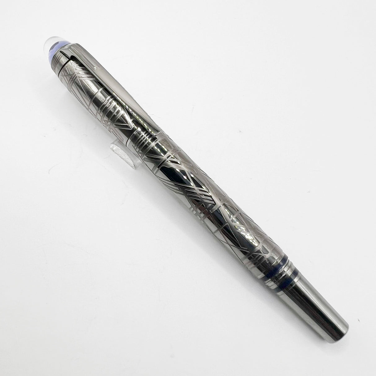 Montblanc Starwalker Space Blue Metal Fineliner/Rollerball