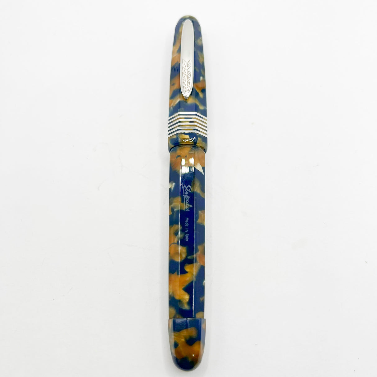 Stipula Etruria Champagne Faceted Limited Edition Fountain Pen -  Medium 18kt Gold Nib  - Only 88 Pens Made!