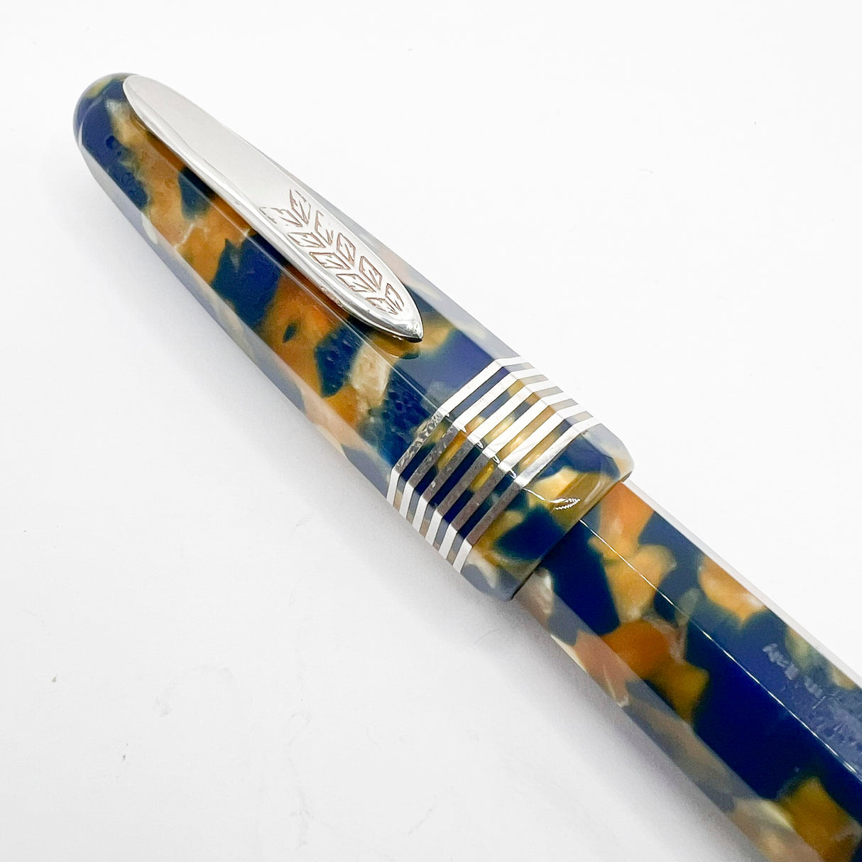 Stipula Etruria Champagne Faceted Limited Edition Fountain Pen -  Medium 18kt Gold Nib  - Only 88 Pens Made!