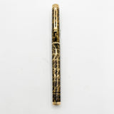 Sheaffer Full Size Targa  Lacque Filigree Pattern Fountain Pen - Medium 14kt Gold Nib