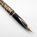 Sheaffer Full Size Targa  Lacque Filigree Pattern Fountain Pen - Medium 14kt Gold Nib