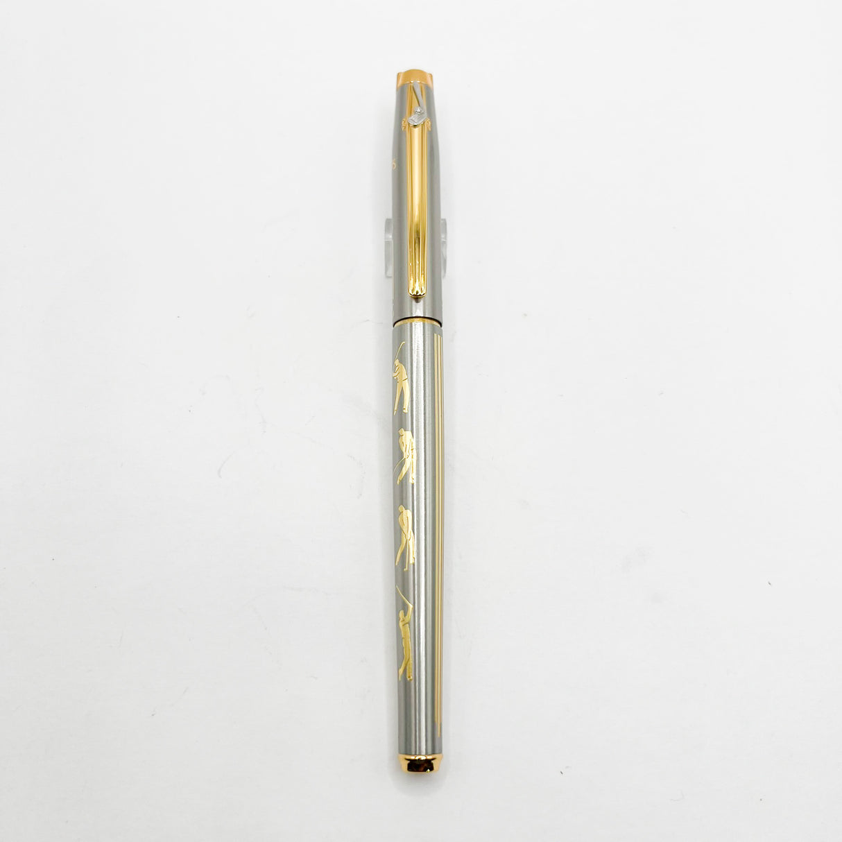 Elysee Stainless Steel & Gold  Sports Series Golf  Rollerball