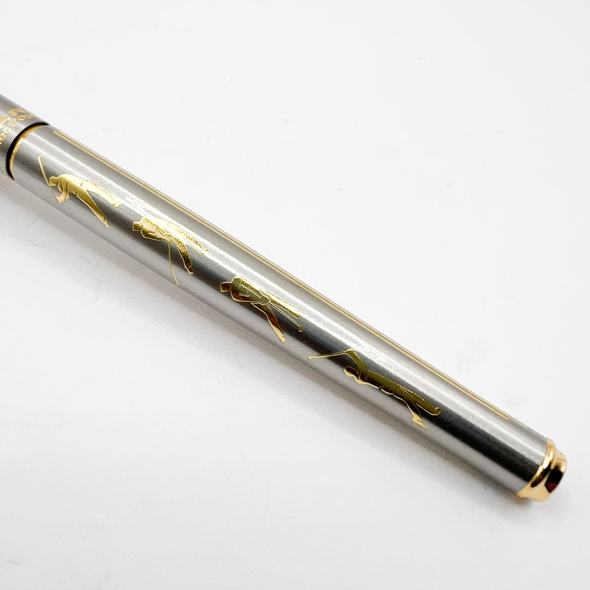 Elysee Stainless Steel & Gold  Sports Series Golf  Rollerball