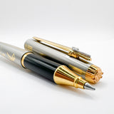 Elysee Stainless Steel & Gold  Sports Series Golf  Rollerball