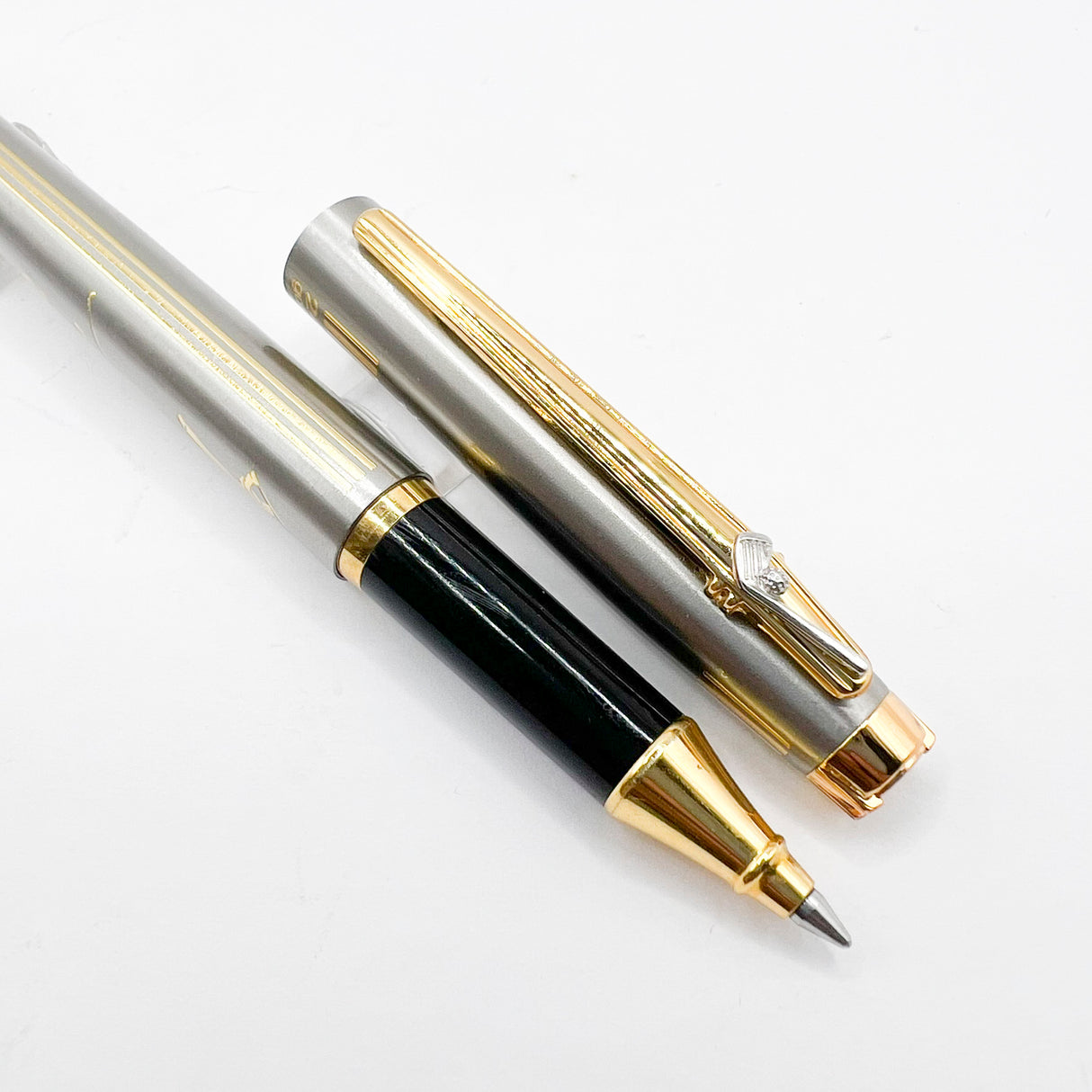 Elysee Stainless Steel & Gold  Sports Series Golf  Rollerball
