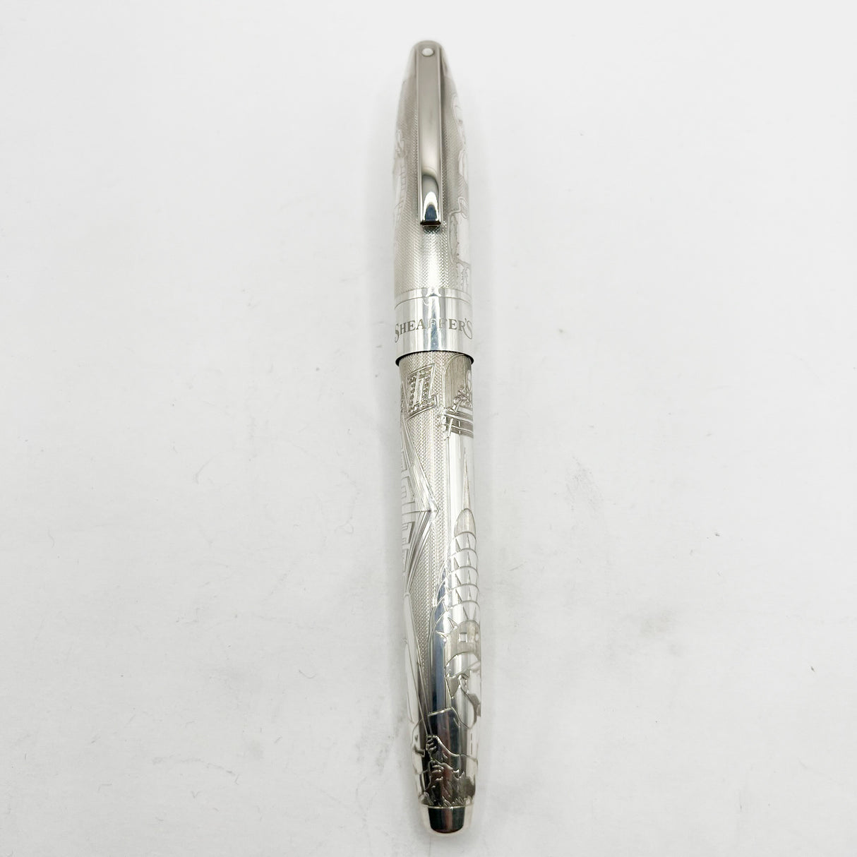 Sheaffer Roaring Twenties Sterling Silver Limited Edition Fountain Pen -  Medium 18kt Gold Nib