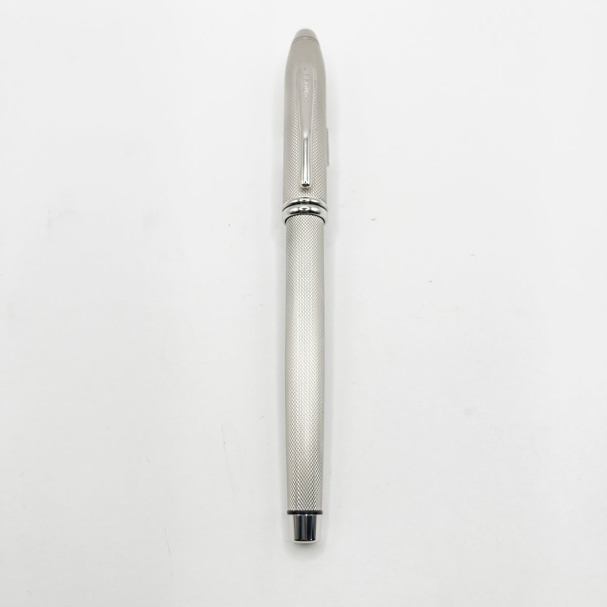 Cross Pinnacle Sterling Silver Barleycorn Fountain Pen - Fine 18kt 