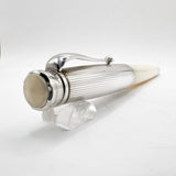 Montegrappa Memoria Striped Sterling Silver Cap Ivory Resin Mechanical  Pencil 0.7mm