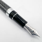 Sailor Collaboration with Yonex Carbon Graphite Fountain Pen -  Medium 14kt Gold Nib
