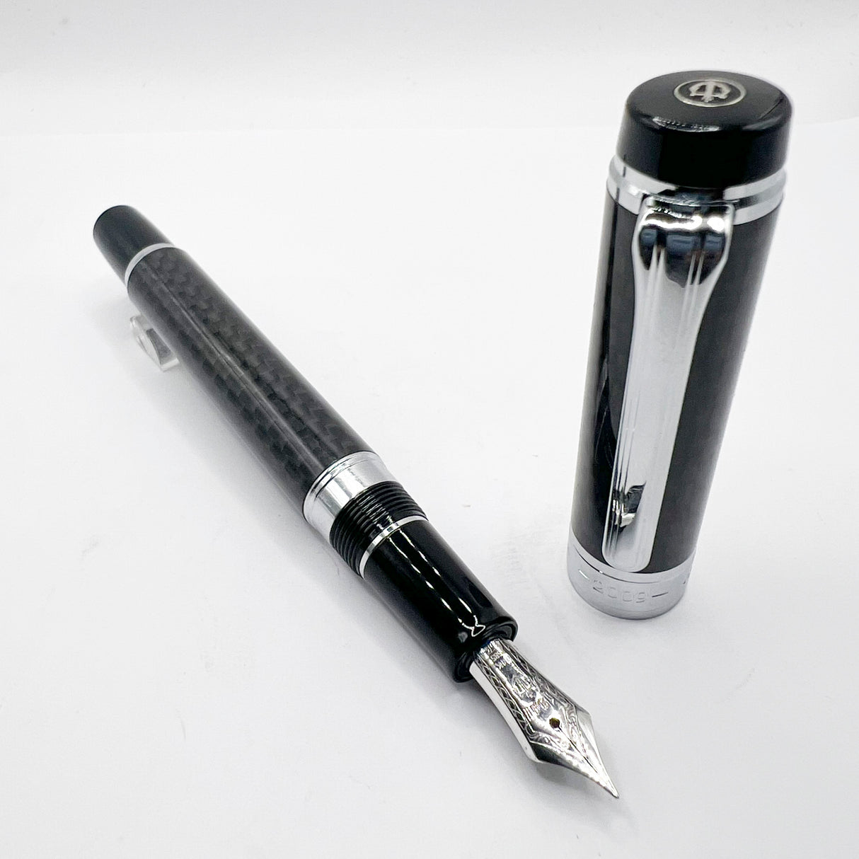 Sailor Collaboration with Yonex Carbon Graphite Fountain Pen -  Medium 14kt Gold Nib