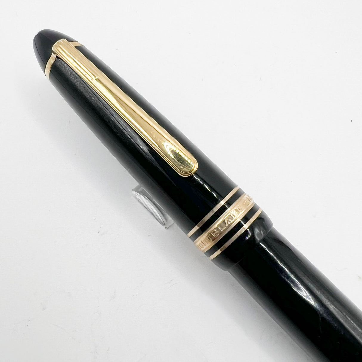Montblanc Meisterstuck Black Resin #146 LeGrand Fountain Pen -  Medium 14kt Gold Nib