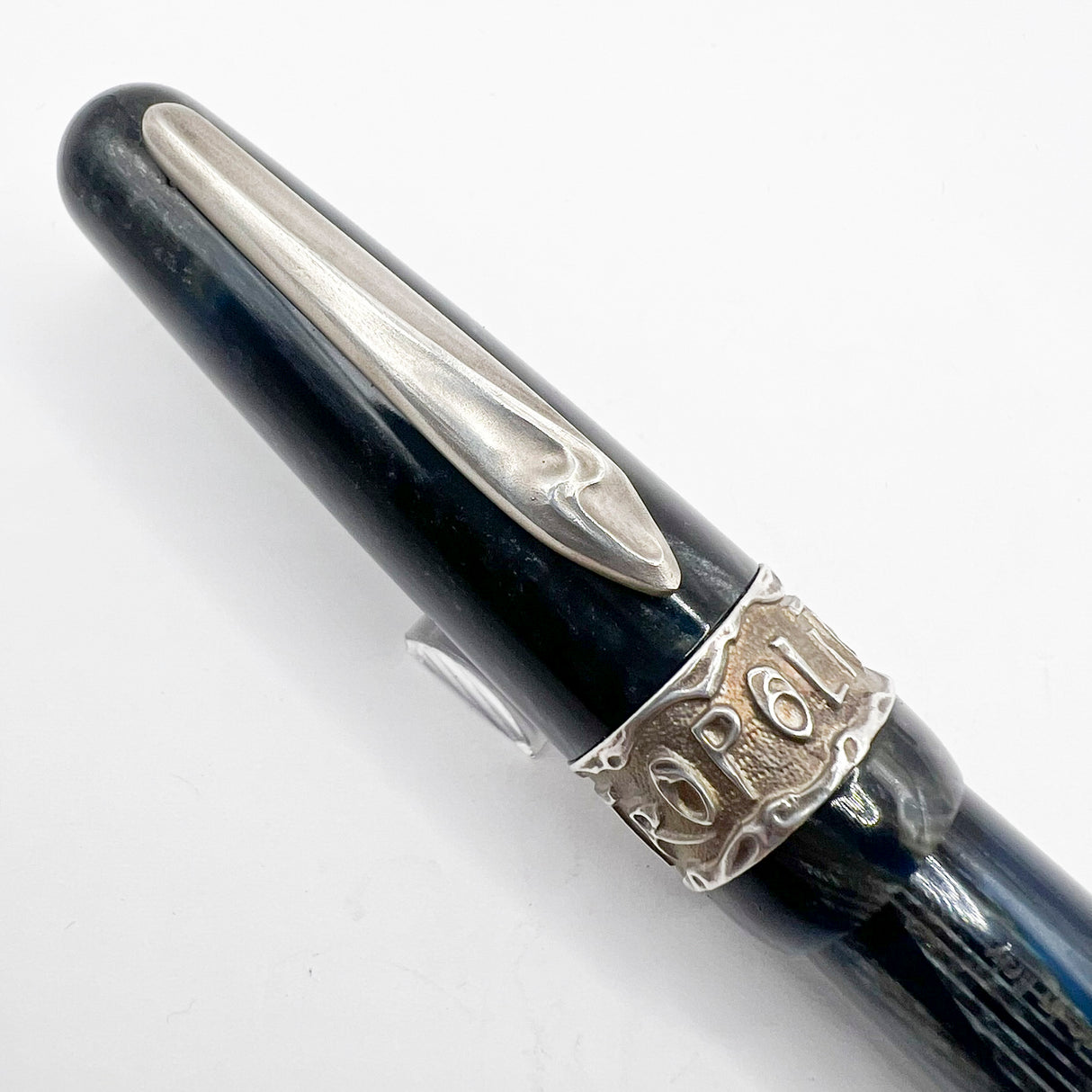 Stipula Metropolitain Magnificent Celluloid Limited Edition Fountain Pen for Point Plume, Renown Parisian Pen Dealer - Flexible Fine T-Flex Titanio Nib - Only 110 Pens Produced!