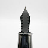 OMAS Arte Italiana "Noir" Large Paragon Guilloche Fountain Pen - Medium 18kt Gold Nib