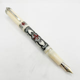Visconti Knights Templar Limited Edition Fountain Pen -  Fine 18kt Gold Nib