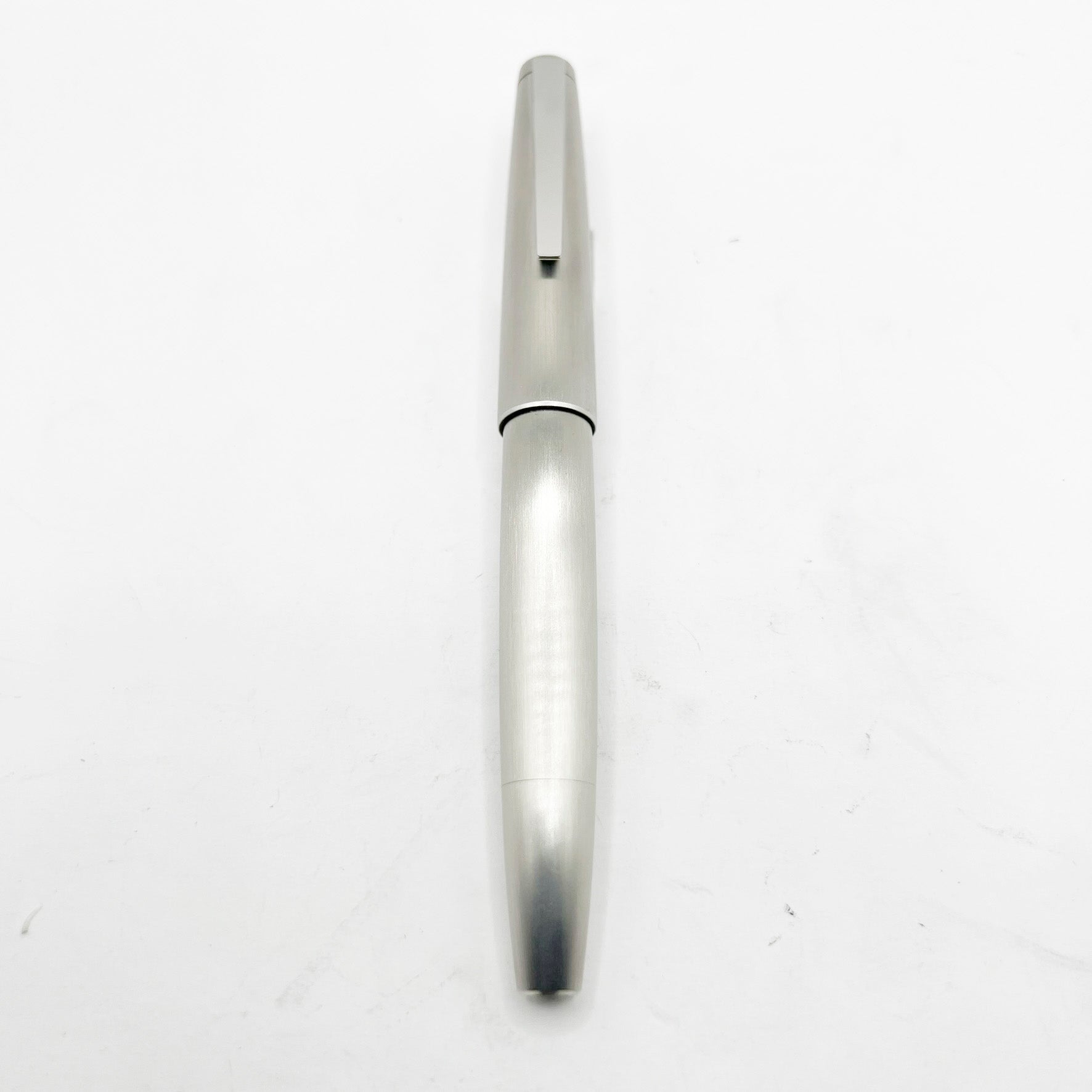 LAMY 2000 ボールペン 本体 シルバー Lamy #2000 Matte Brushed Stainless Steel Rollerball – Fountain Pen