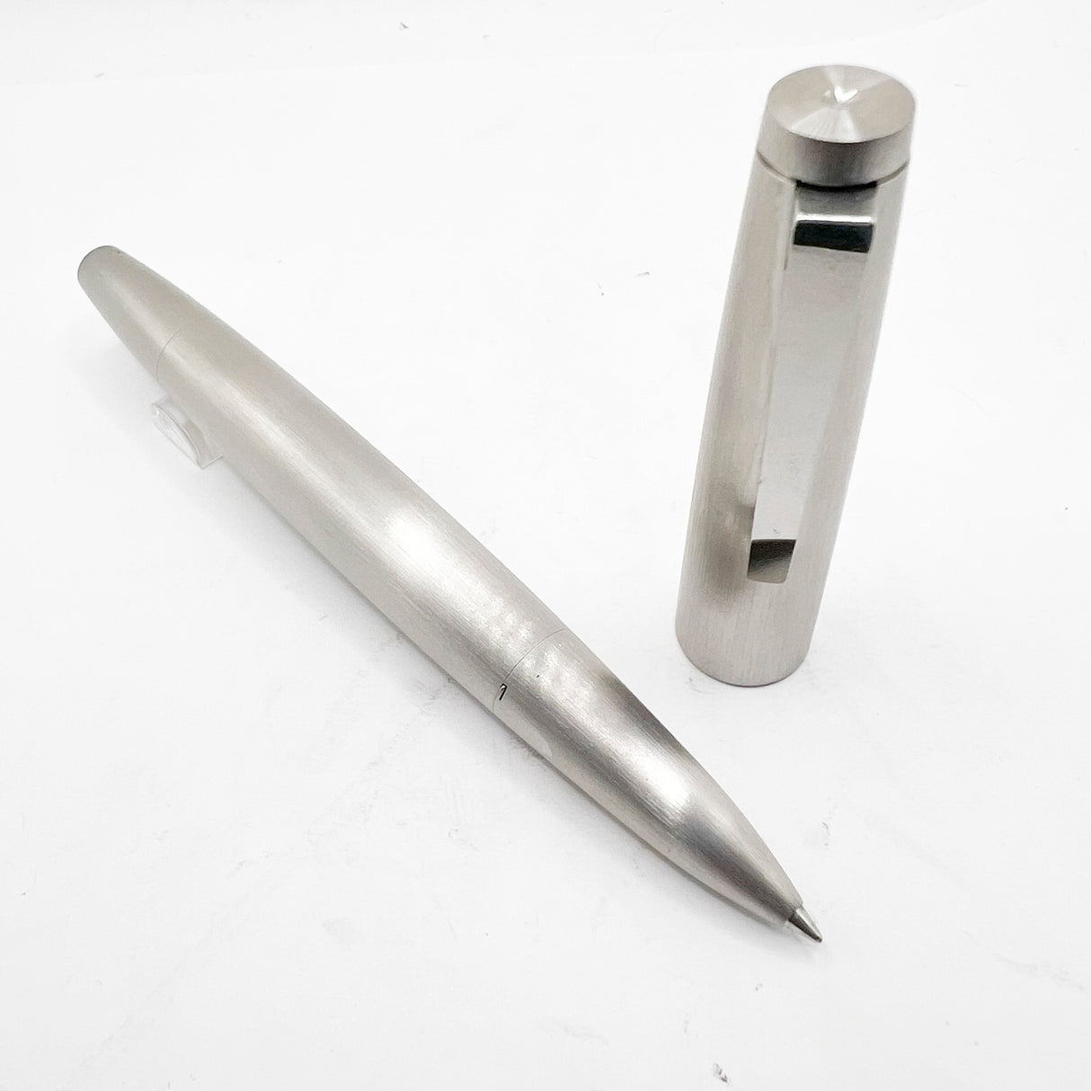 Lamy #2000 Matte Brushed Stainless Steel Rollerball