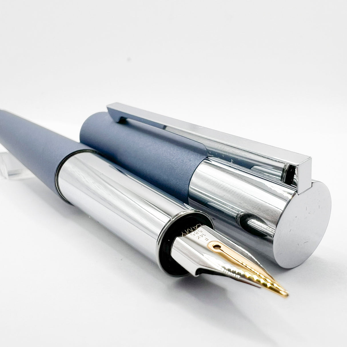 Lamy  Scala Glacier Blue 50th Anniversary Special Edition Fountain  Pen - Fine  14kt Kt Gold Nib