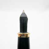Cross Townsend Green Jade/ 22K Gold Dust Fountain Pen - Fine  18kt Gold Nib