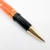 Aurora Optima Marbled Orange Auroloide Rollerball