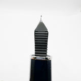 Scribo  (Bologna) "Feel" Navy Blue Faceted Fountain Pen  -   Fine 18Kt Gold Nib