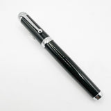 Aurora Black Talentum Fountain Pen - Medium 14 Kt Gold Nib