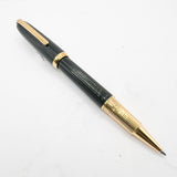 Cartier - Louis Cartier Black Fluted Rollerball - Gold-Plated Trim
